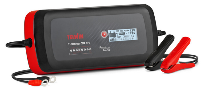 Preview: Telwin Batterieladegerät T-Charge 20 EVO 12/24V